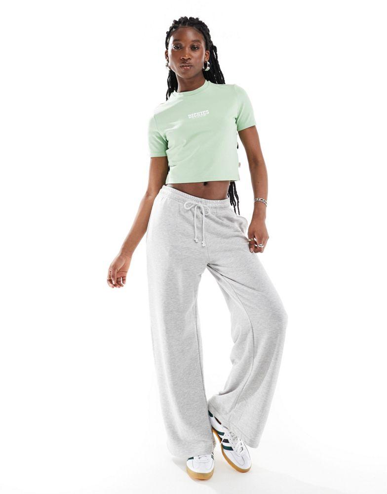 Dickies Dickies petersburg western baby tee in green - exclusive to asos