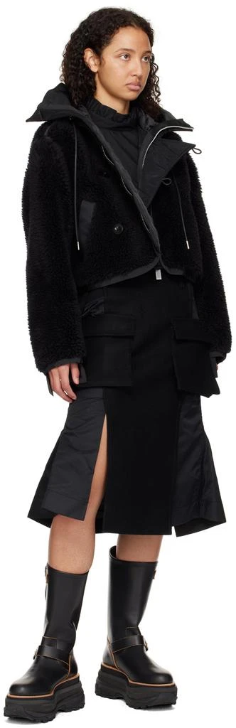 Sacai Black Engineer Boots 5