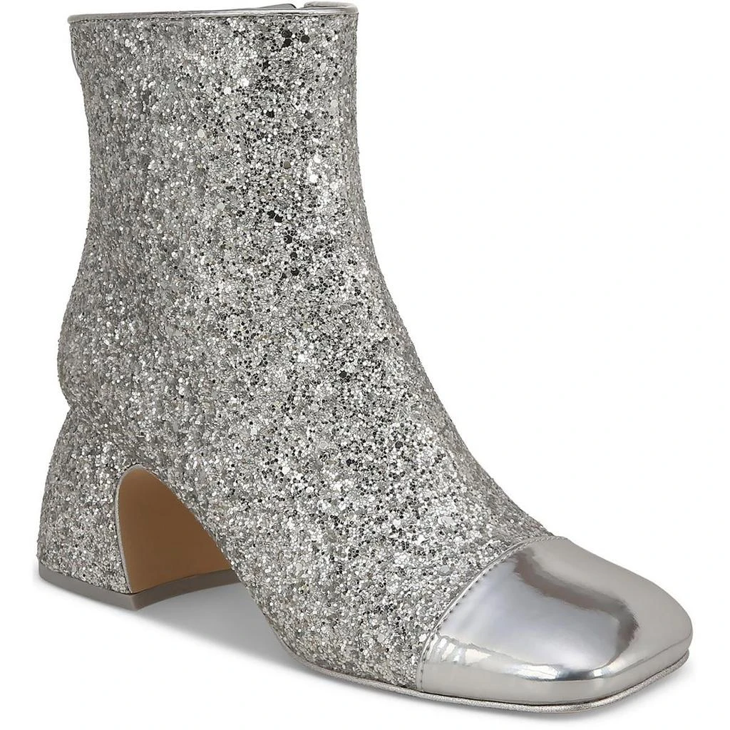 Sam Edelman Circus by Sam Edelman Womens Osten Faux Leather Glitter Booties 1