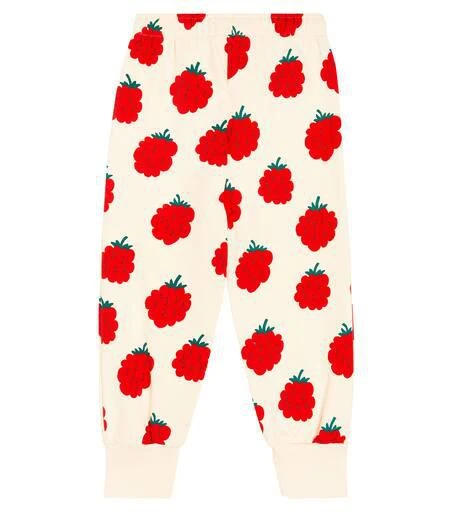 Tinycottons Raspberries cotton jersey sweatpants 4