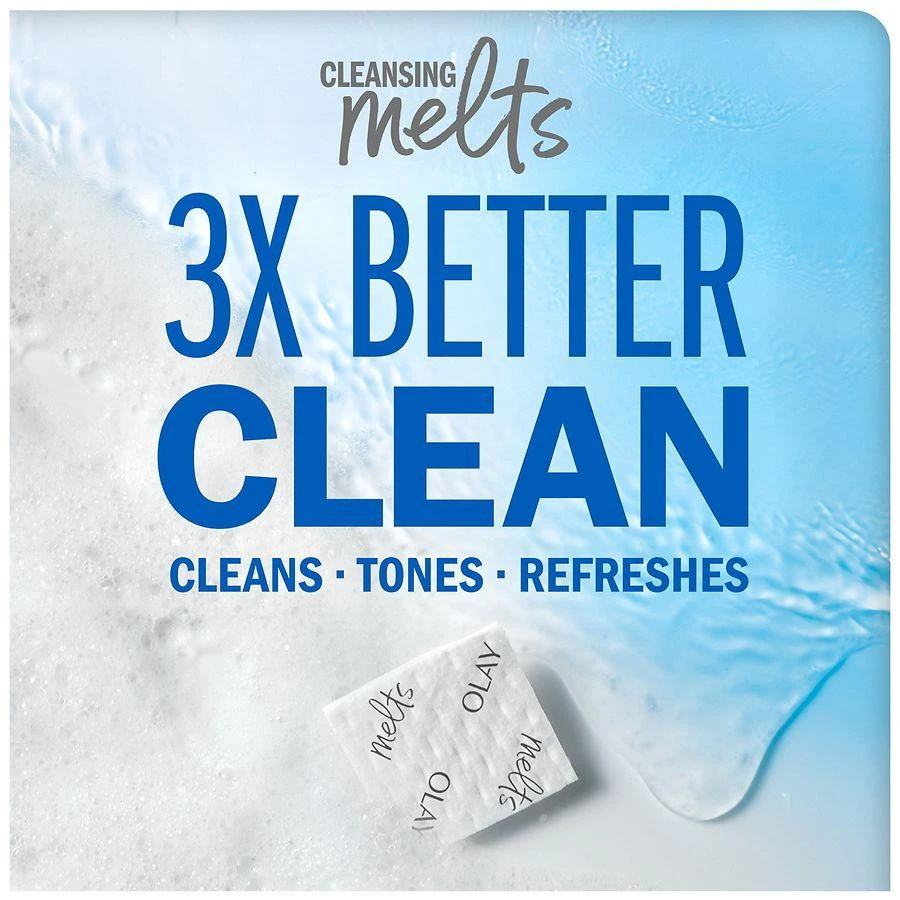 Olay Cleansing Melts + Vitamin C Face Cleanser, Water-Activated Face Wash 5