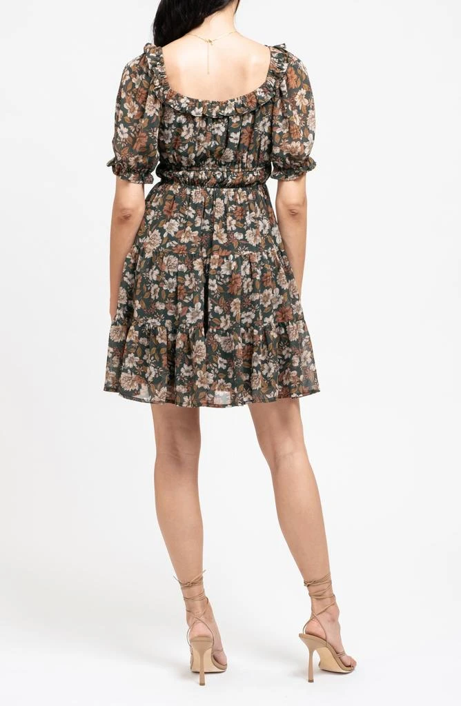 AUGUST SKY Floral Empire Waist Dress 2