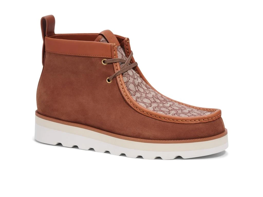 COACH Micro Signature Suede Chukka Boot 1