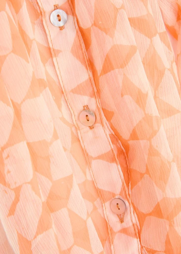 Cloe Cassandro Elodie printed silk-georgette shirt 5