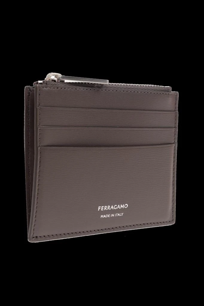 Salvatore Ferragamo Ferragamo Logo Printed Zipped Cardholder 3