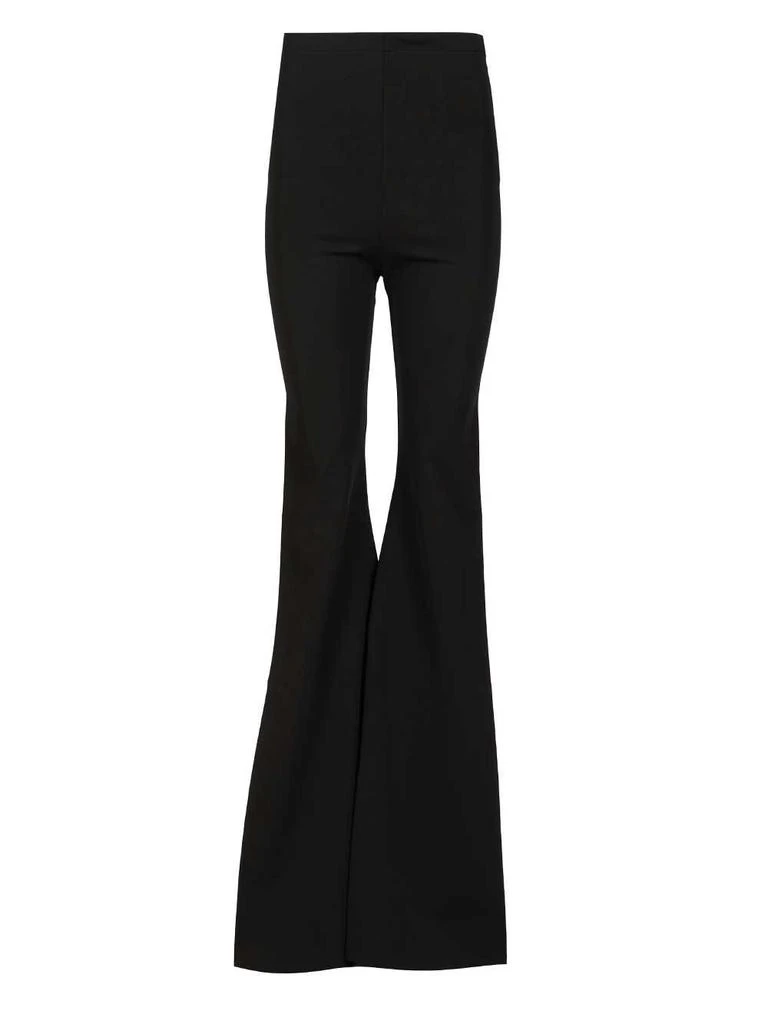 Rick Owens Rick Owens Lilies Mid-Rise Flared-Leg Pants from Cettire