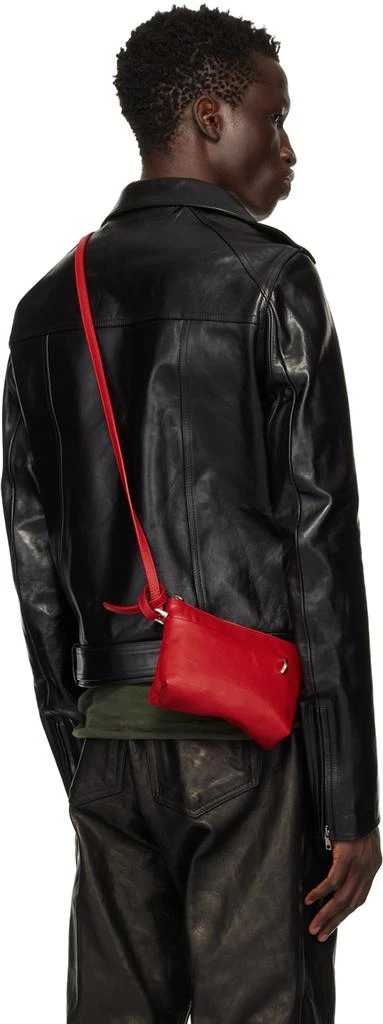 Rick Owens Black Porterville Lukes Stooges Leather Jacket 3