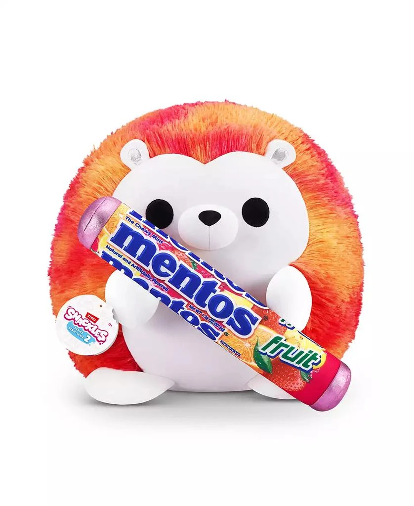 Snackles Zuru Large Hedgehog and Mentos Fruit Soft Plush Toy 1