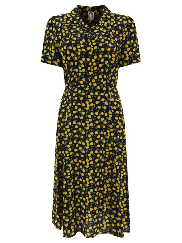INES DE LA FRESSANGE Ines De La Fressange Patterned Midi Dress 1