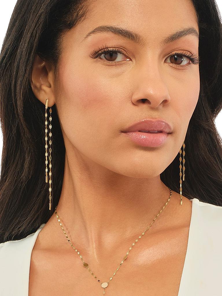 LANA Blake 14K Yellow Gold Chain Earrings