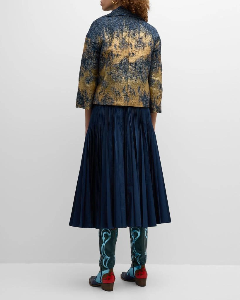 Maison Common Lurex Tweed Cabane Short Jacket 6