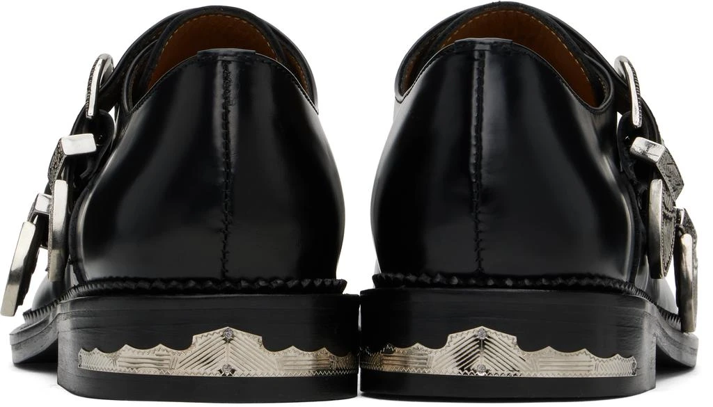Toga Virilis Black Double Monkstraps 2