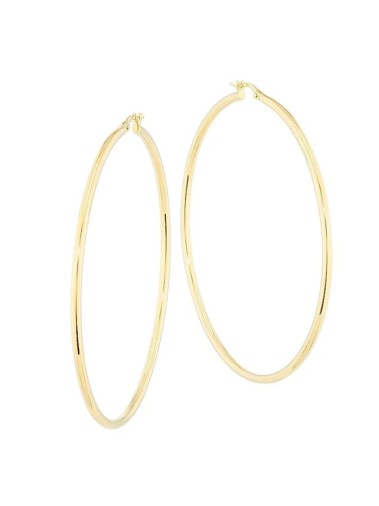 Roberto Coin 18K Yellow Gold Hoop Earrings