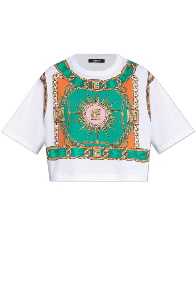 Balmain Balmain Monogram Halterneck Top - T-Shirts - Compare Balmain Balmain Monogram Halterneck Top - T-Shirts - Compare