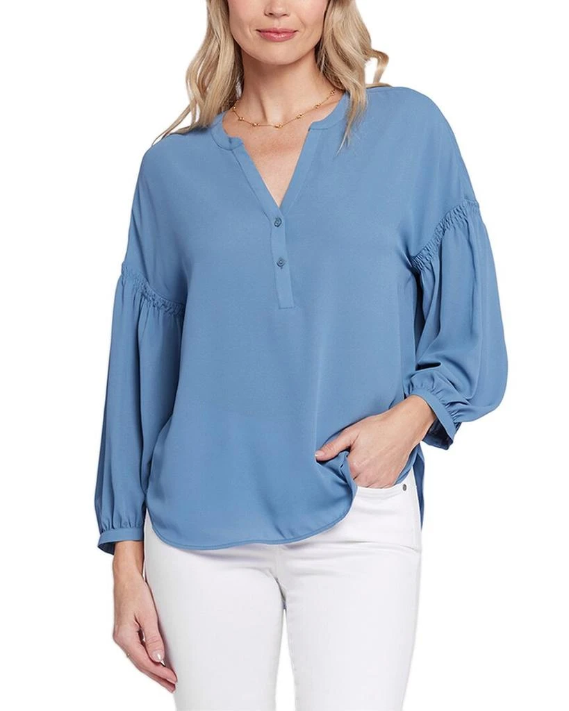 NYDJ Paulina Peasant Blouse 1