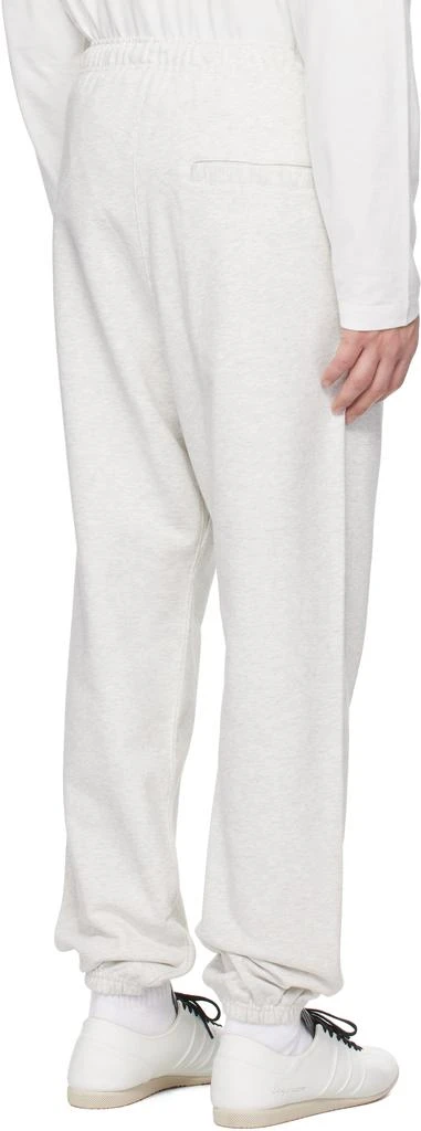 Y-3 Gray French Terry Sweatpants 3