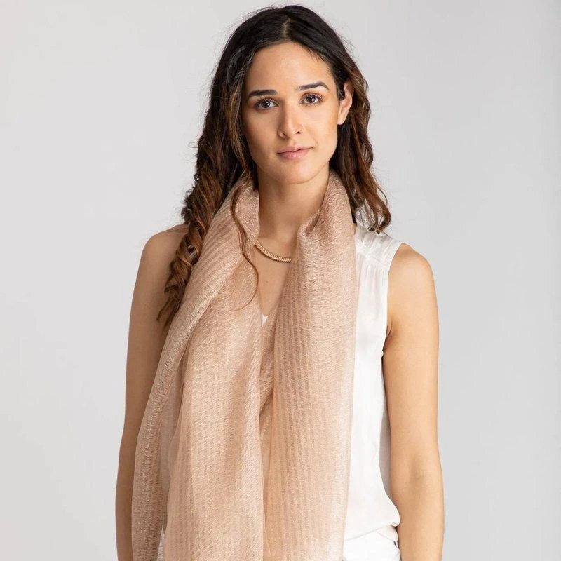 Saachi Style Sheer Social Wrap Scarf 1