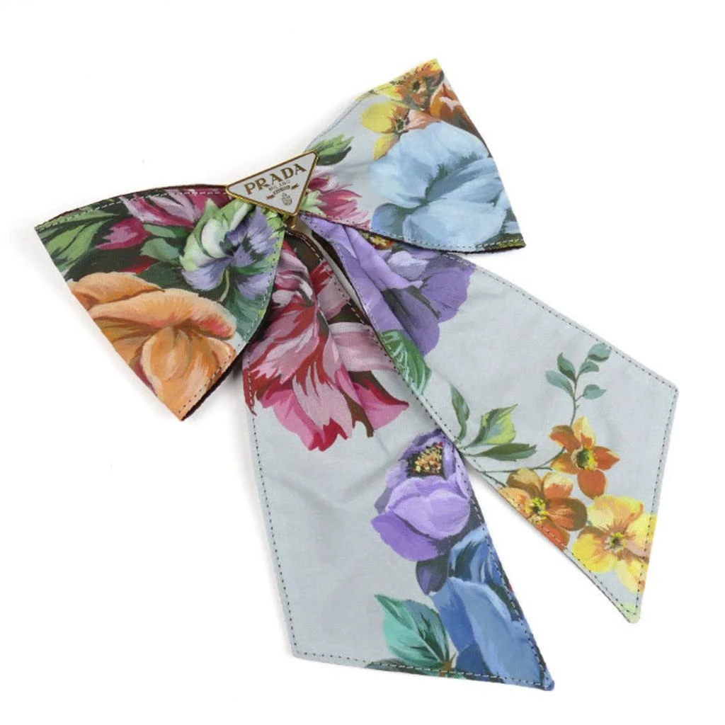 Prada Brass Cotton Hair Clip (Pre-Owned)