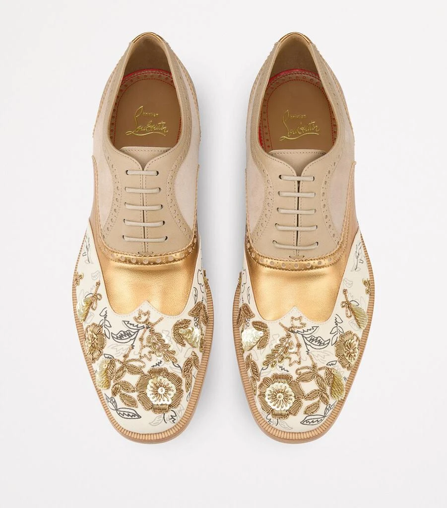 Christian Louboutin Education Esquisse Floral Oxford Shoes 3