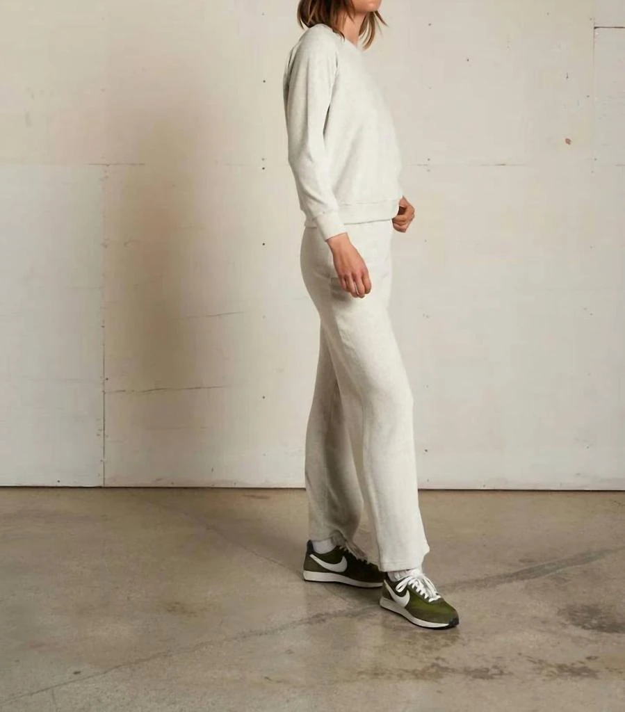 perfectwhitetee Perfectwhitetee - Alex Velour Pull On Sweatpant 3