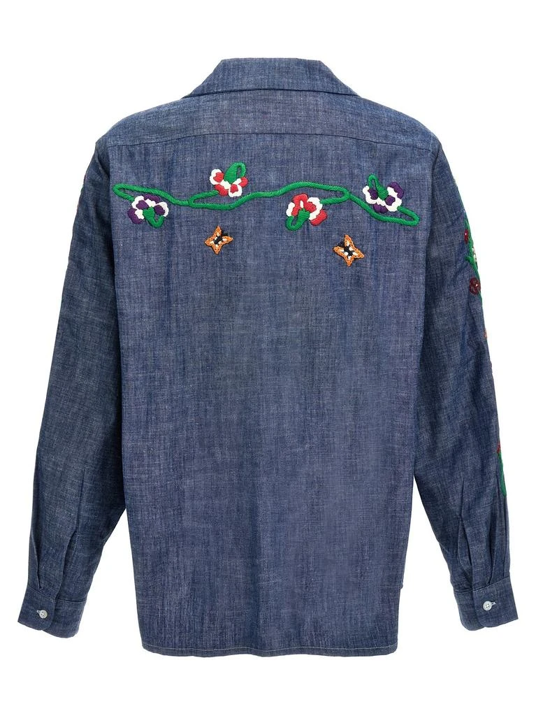 Needles Needles Chambray Embroidery Shirt 2