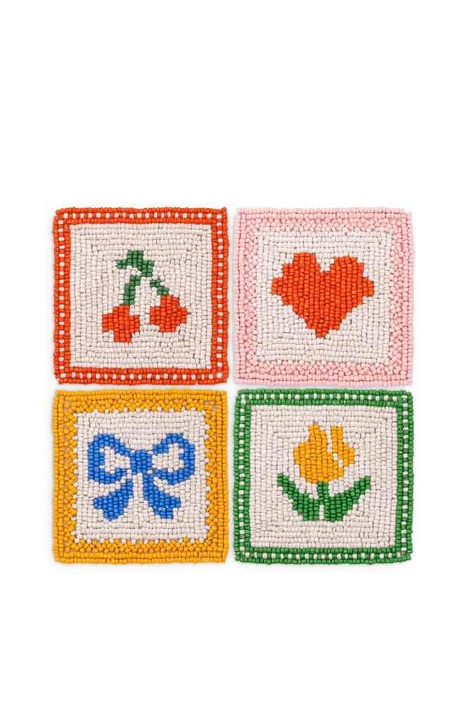 ban.do Quilt Beaded Coaster Set