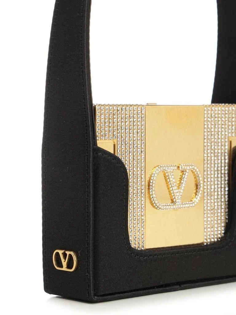 Valentino Valentino	Minaumorphe Logo Plaque Embellished Clutch Bag 7