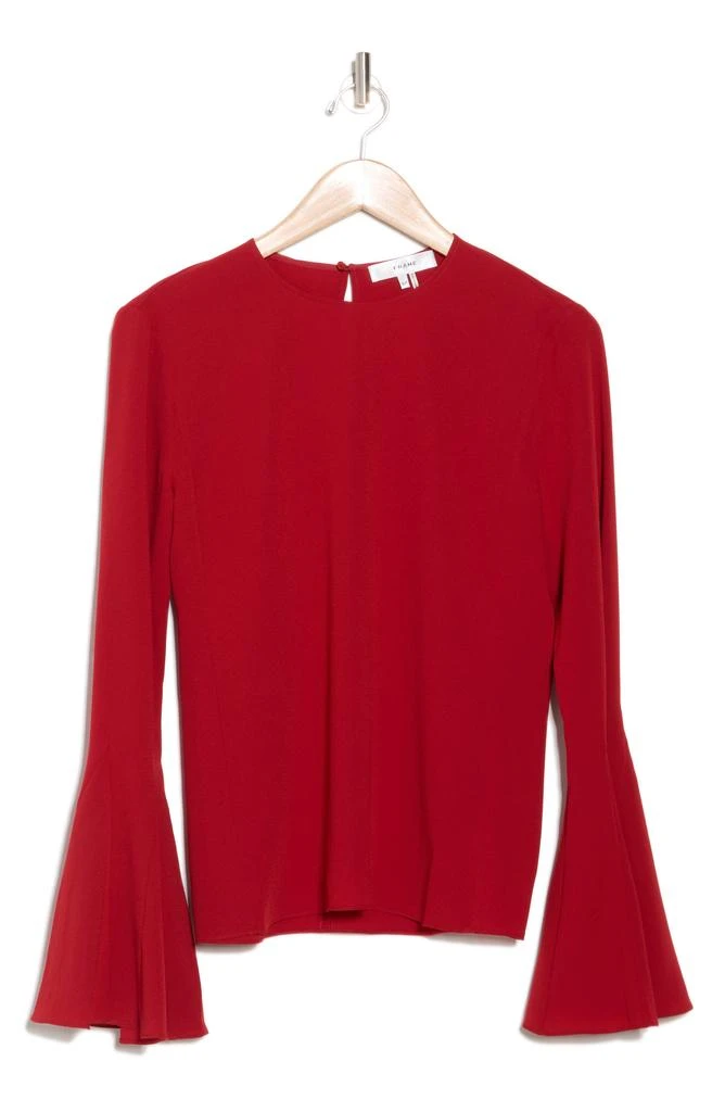 FRAME Long Bell Sleeve Top 3