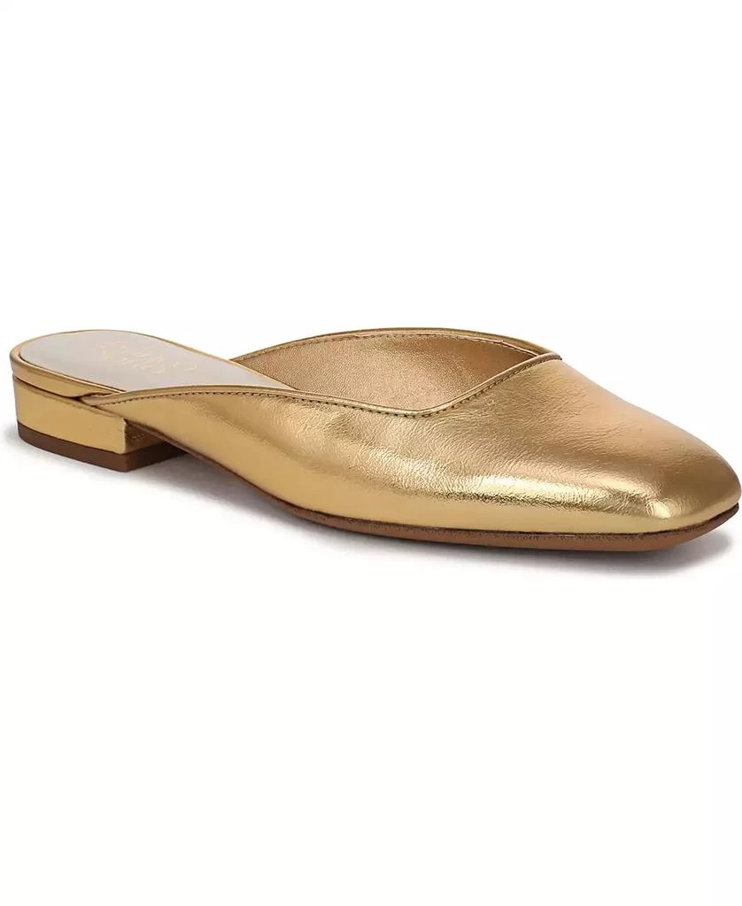 Franco Sarto Women's Dayla Square Toe Block Heel Mules 1