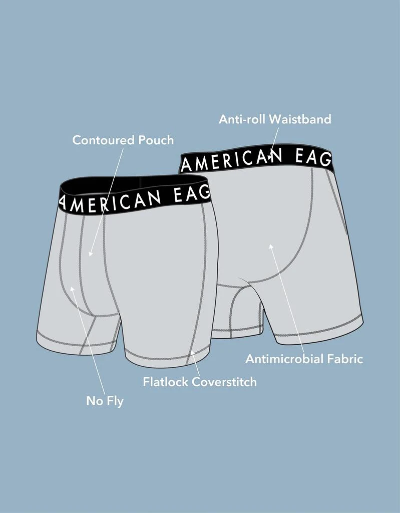AE AEO Men's Money 6" Flex Boxer Brief 6