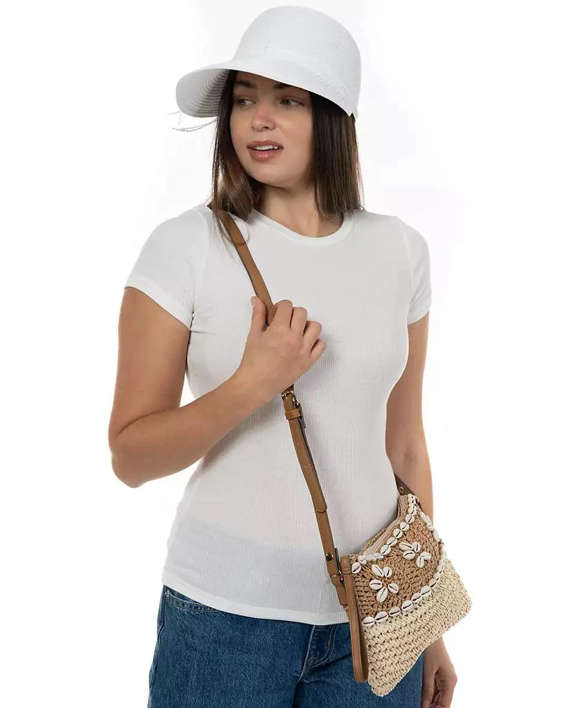 Style & Co Women's Packable Paper Framer Hat, Created for Macy's 5