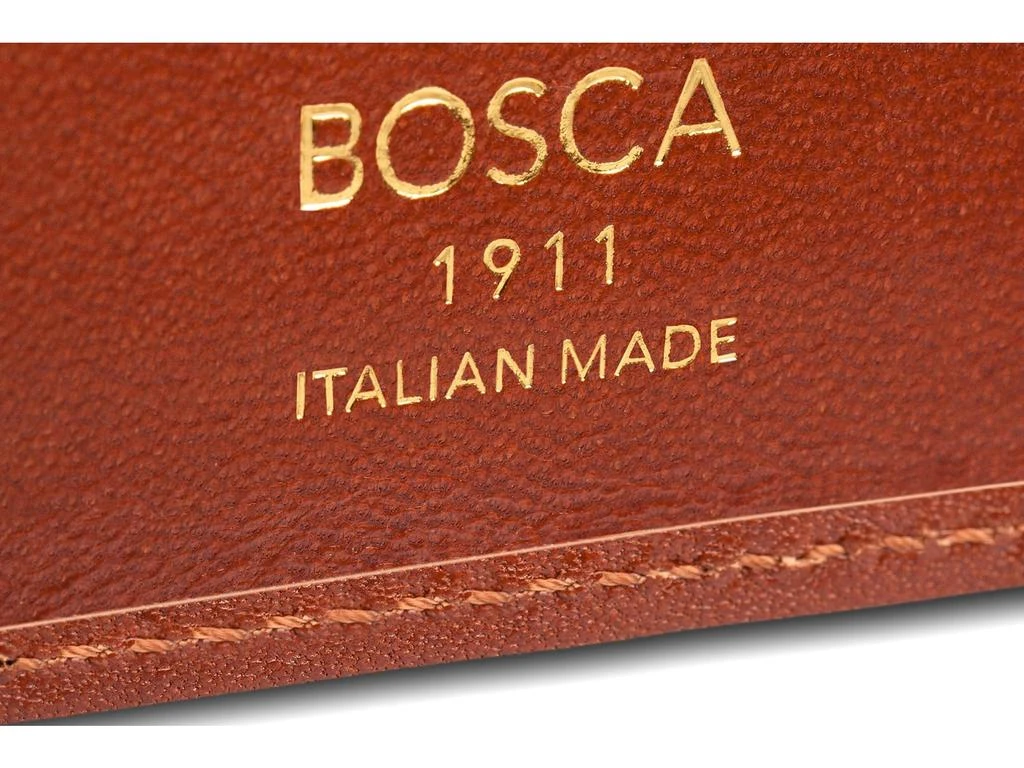 Bosca Hard Smoked with Burnishing Small Bifold Wallet 6