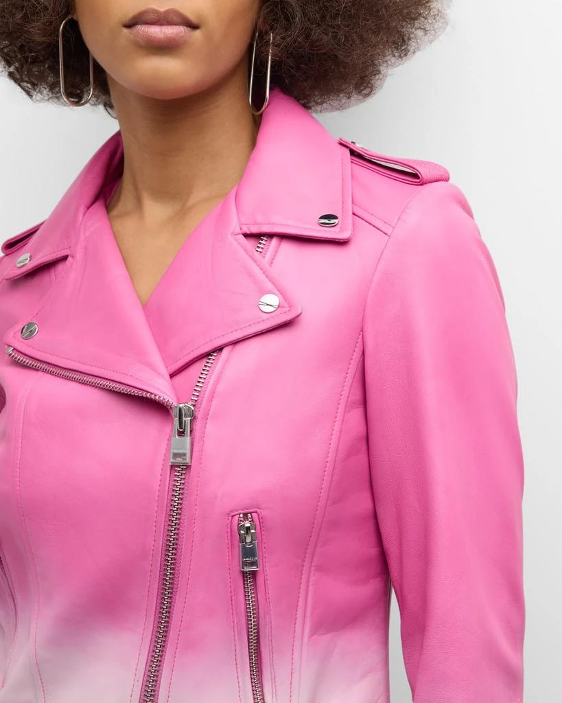 LaMarque Classic Leather Biker Jacket 5