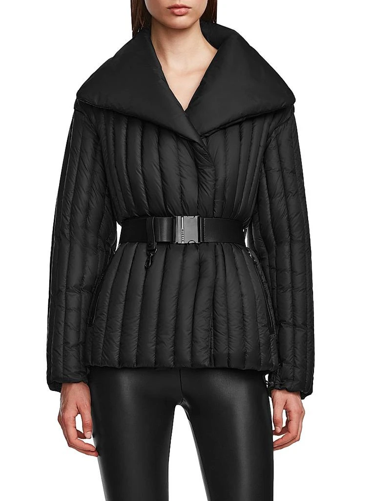 RUDSAK Ines T Quilted Down Shawl-Collar Jacket 3