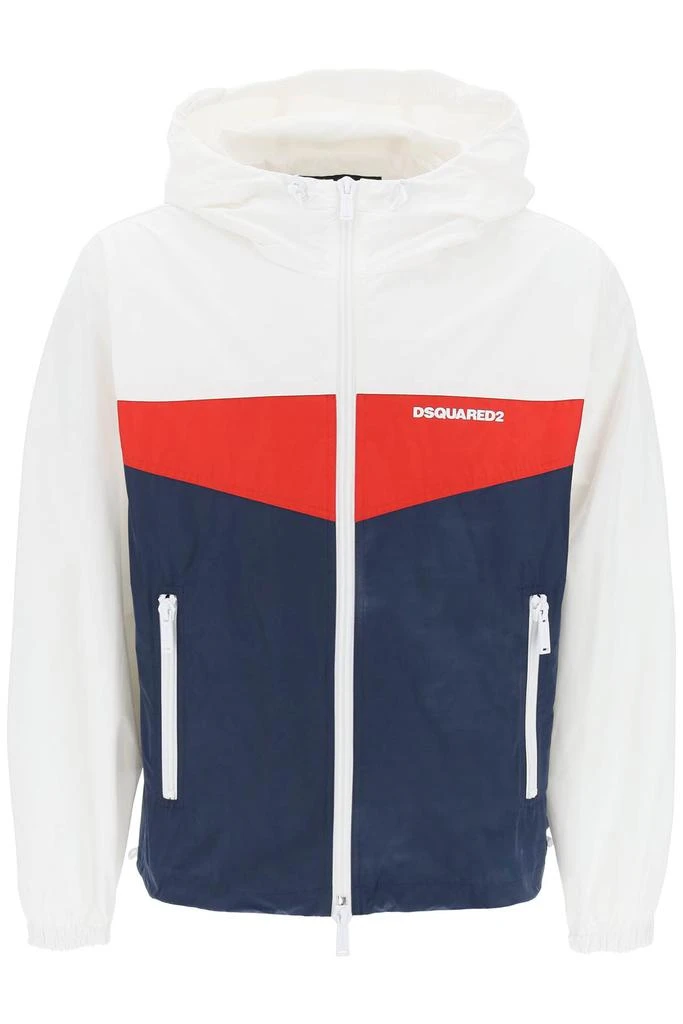 DSQUARED2 color block windbreaker jacket 1