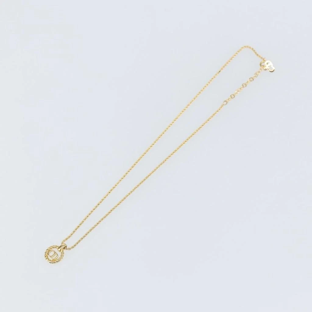 Dior Cd Pendant Necklace Metal Metal Jewelry (Pre-Owned)