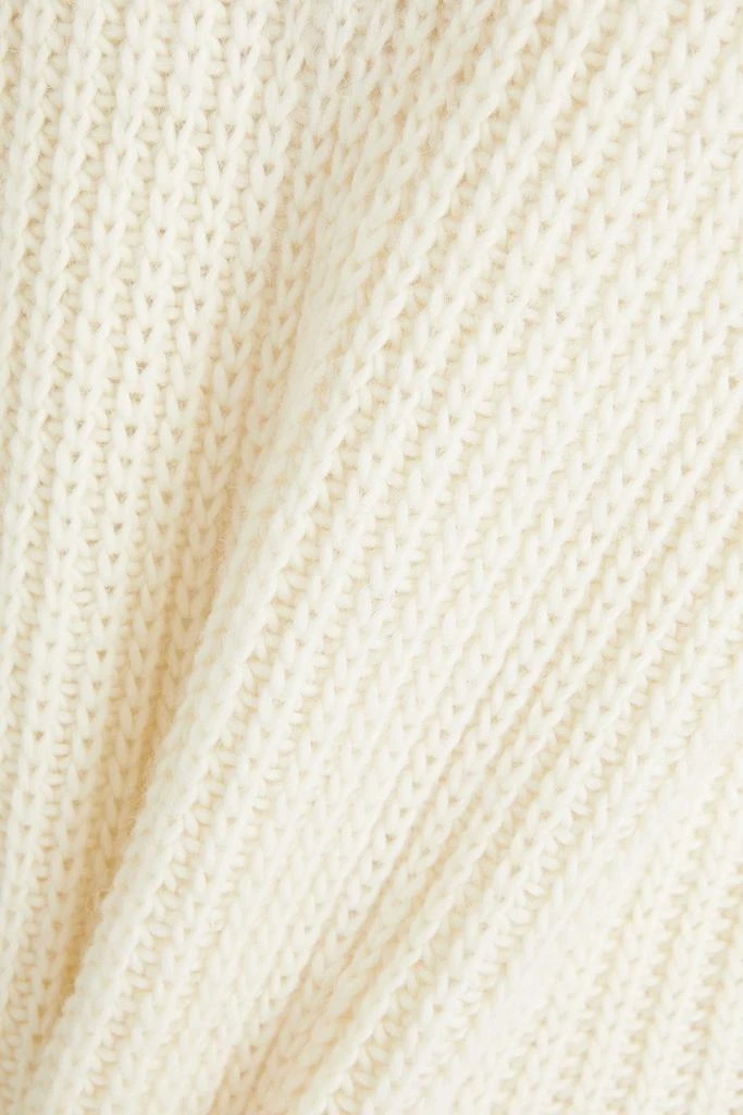 PHILOSOPHY di LORENZO SERAFINI Ribbed wool half-zip sweater 4