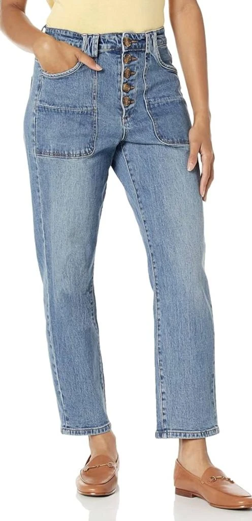 Blank NYC Blanknyc - Women exposed button fly big pockets 3