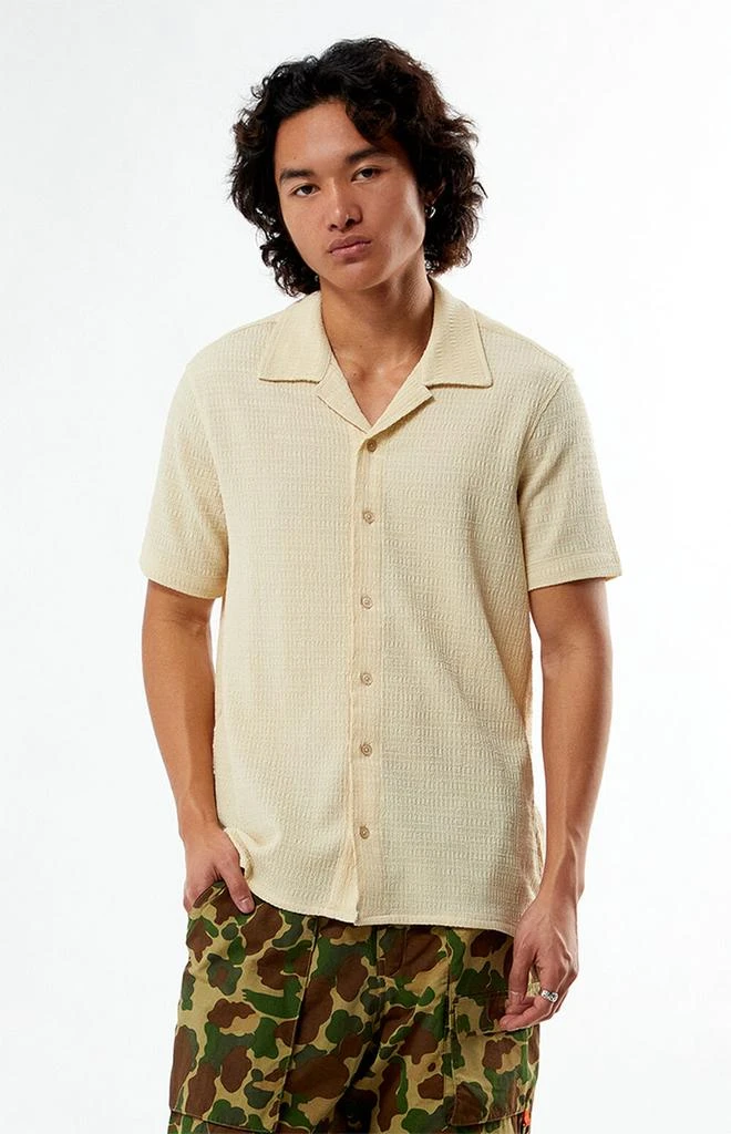 pacsun dress shirts Pacsun Long Sleeve Dress Shirt Mens M Multicolor Cotton Striped Collared  Button