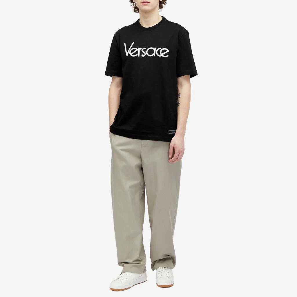 Versace Versace Tribute Embroidered Tee 4