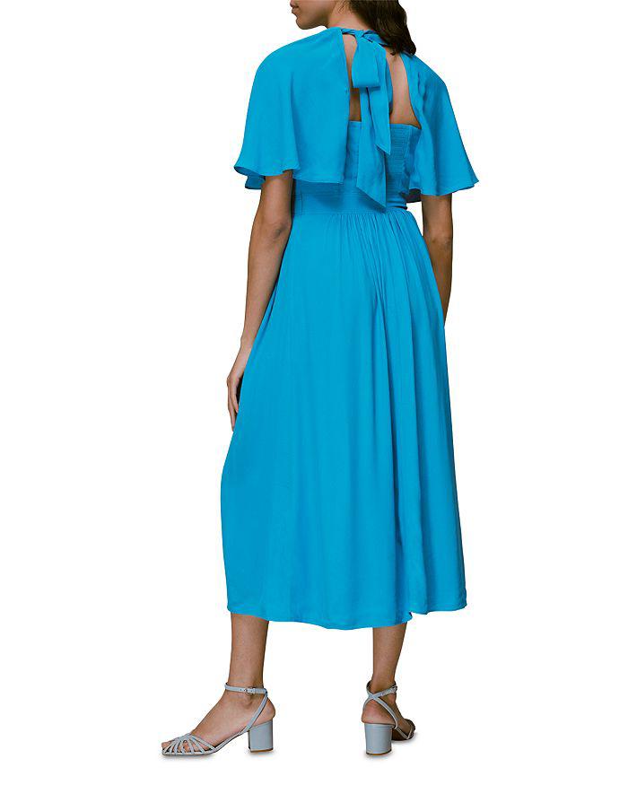Whistles Amelia Cape Sleeve Dress