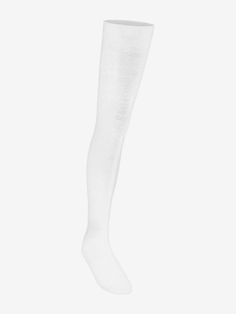 Zeco Schoolwear Zeco Girls School Overknee Socks in White 1