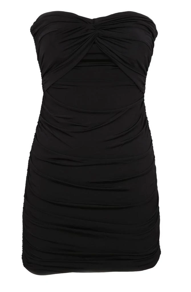 ANINE BING Anine Bing Ravine Ruched Strapless Mini Dress 1