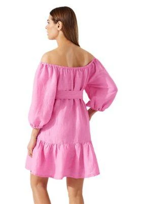 Tommy Bahama Bahama St Lucia Off The Shoulder Tiered Dress 2