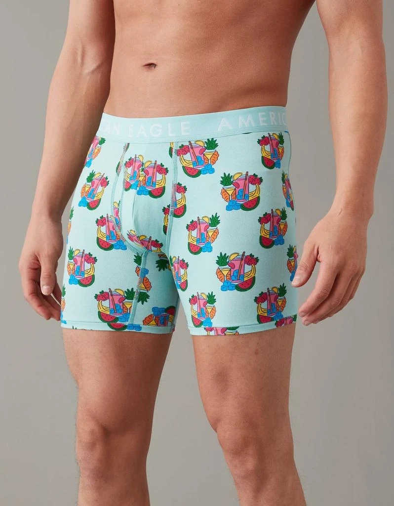 AE AEO Tropical Fruity Drink 6" Classic Boxer Brief 1