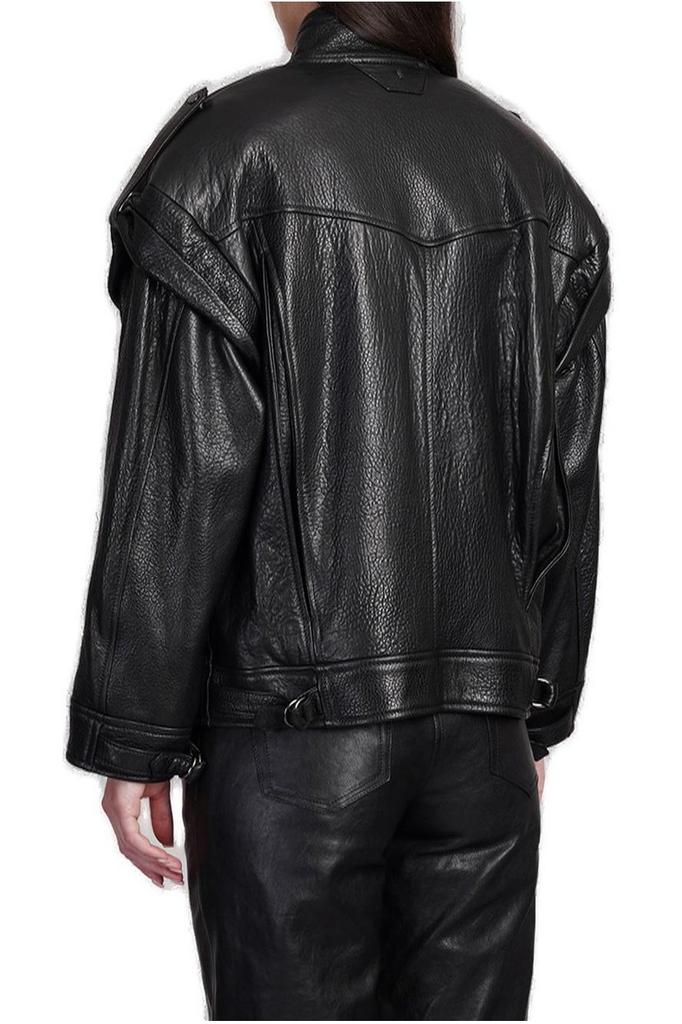 Salvatore Santoro Salvatore Santoro Drop Shoulder Leather Jacket