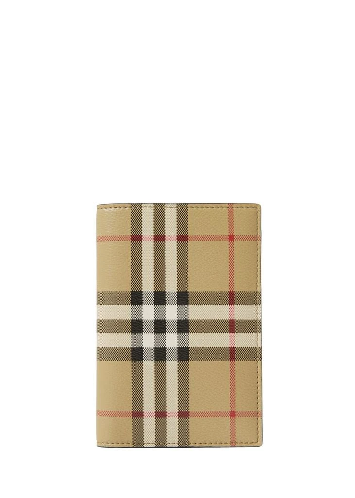 Burberry Check passport holder 1