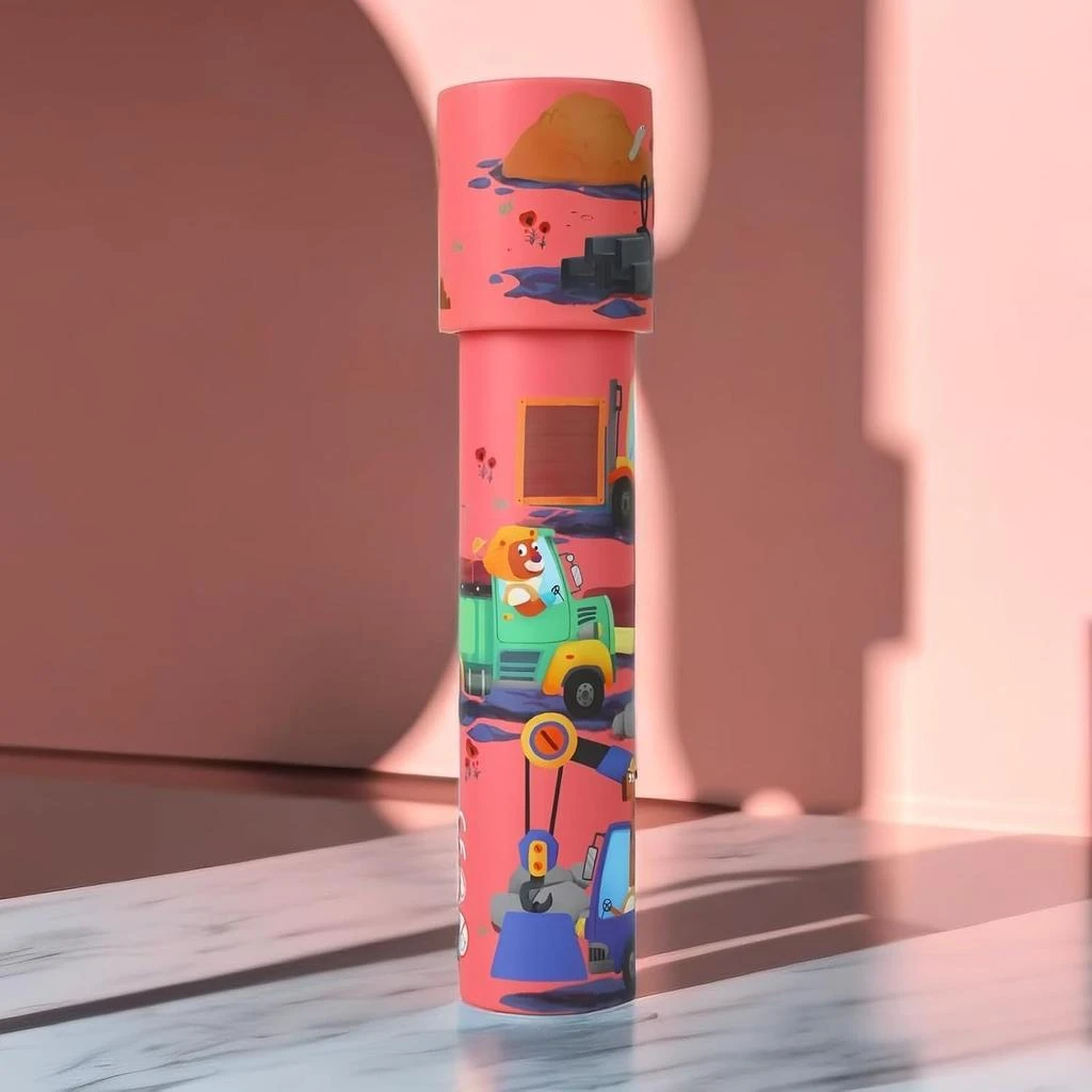 MILLE-TOYS Kaleidoscopes Educational Toy Kaleidoscope for Kids Boys and Girls ZWHT0403 (1 Pcs,Engineering)