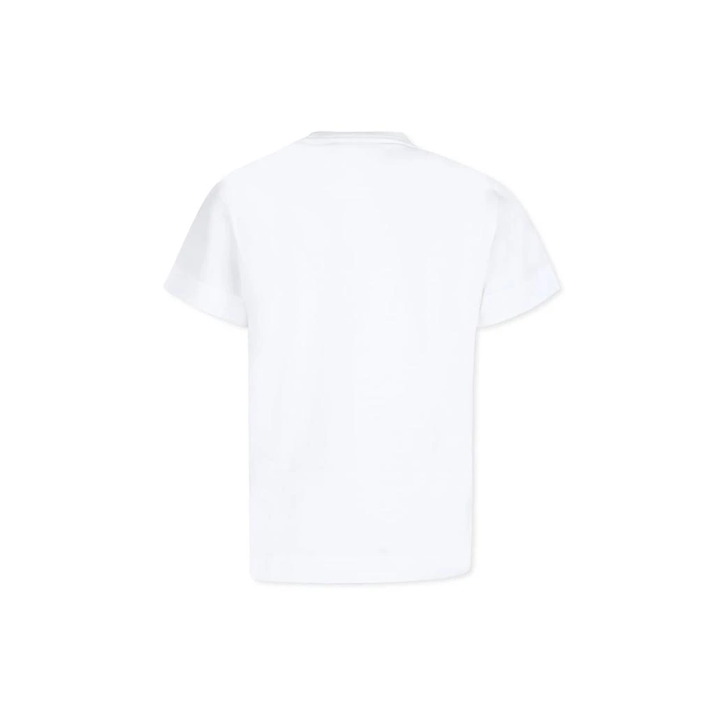 DICKIES White T-shirt Fo Boy With Logo 2