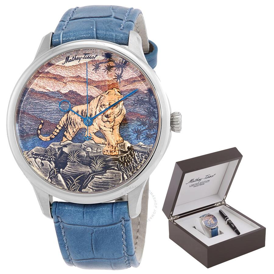 Mathey-Tissot Tiger Limited Edition Multi-Color Dial Men
s Watch H1886TA